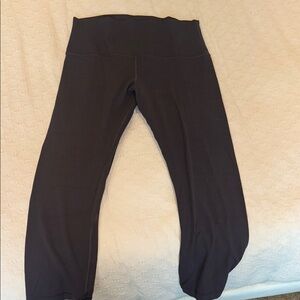 Lululemon cropped Black Leggings